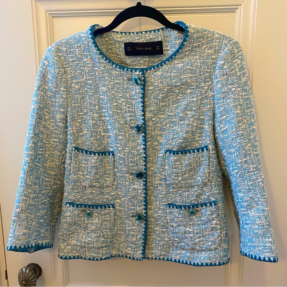 French style retro Zara Blazer, size small